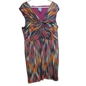 Rabbit Rabbit Rabbit Sleeveless Dress Size 16 with Pockets